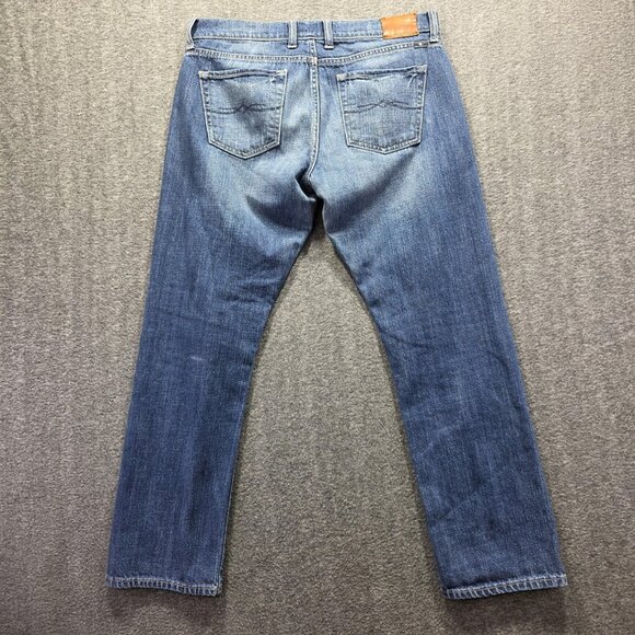 Lucky Brand Jeans Womens 27 Blue Sienna Weekender Crop Medium Wash Denim - Picture 2 of 9